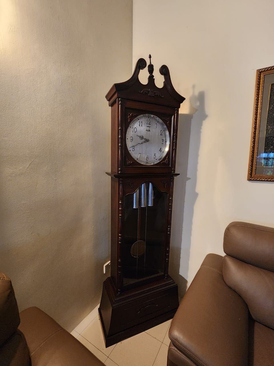 Moathe Grandfather Clock Westminister Chime is muffled