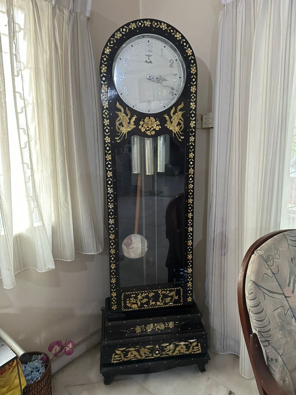 Moathe Phoenix Grandfather Clock
