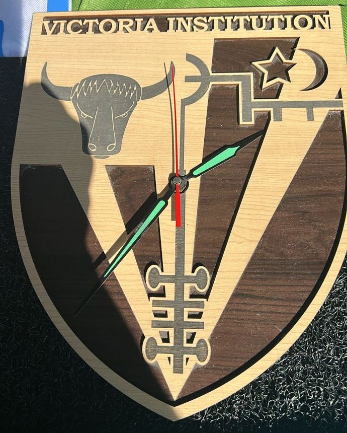 Victoria Institution Wall Clock